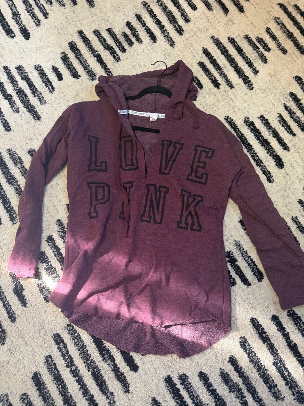 VS PINK tunic hoodie